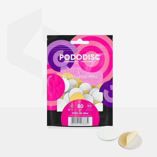 Staleks Σετ Φρέζα Τροχού Νυχιών Pododisc 50τμχ