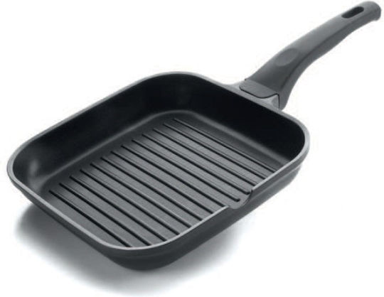 Lacor Τηγάνι Grill Αλουμινίου Fundido Negra
