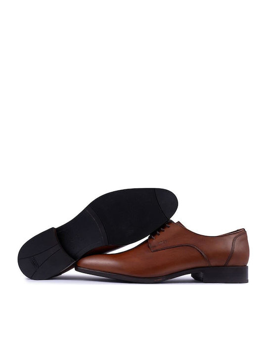 Boss Shoes Leather Men's Dress Shoes Tabac Del Piero