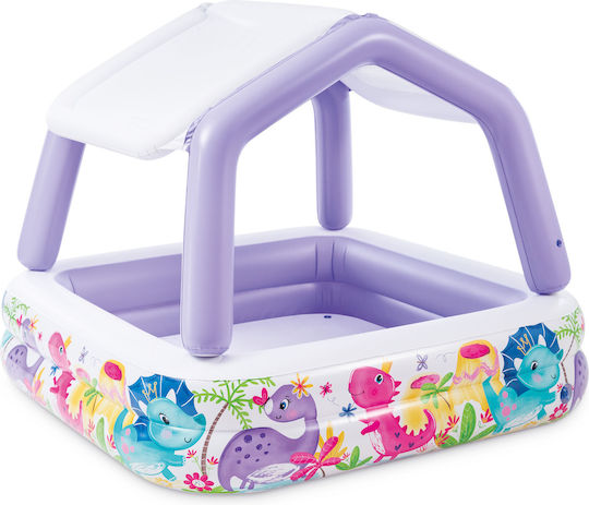 Intex Piscină Rotundă Pentru Copii Gonflabilă 295lt 157x122cm Violet