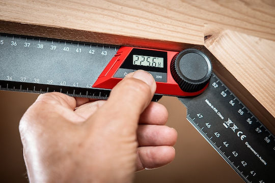 Sola Digital Aluminum Angle Ruler for Electricians Length 20cm
