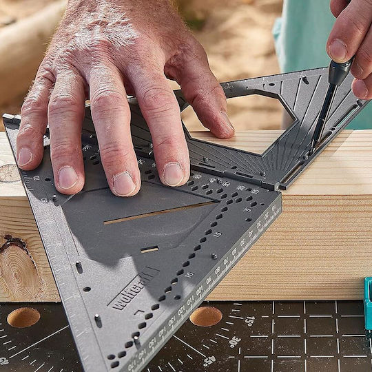 Wolfcraft Γωνιόμετρο Υδραυλικών Πλαστικό Μήκους 16εκ.