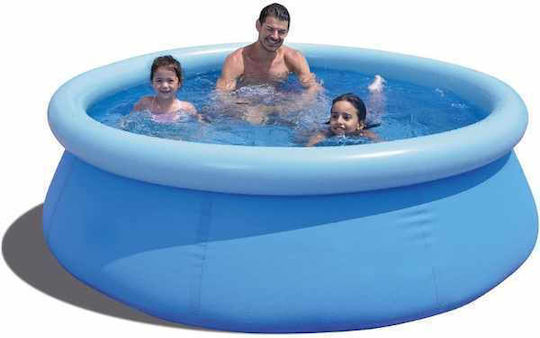 Bestway Piscină Rotundă PVC 2100lt Gonflabilă 244x66cm Albastră
