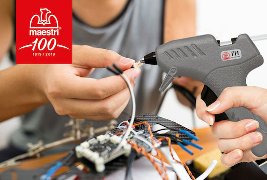 Romeo Maestri Mini Grip 7H Πιστόλι Θερμοκόλλησης 20W για Ράβδους Σιλικόνης 7mm