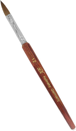 Mixcoco Nail Brush Acrylic No 2 with Natural Hair