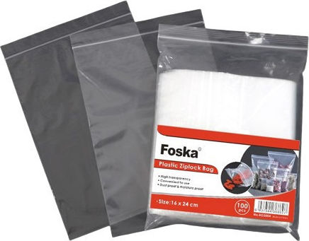 Foska Σακουλάκι Ασφαλείας Zip 6x8εκ. 200τμχ