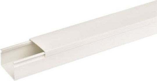 Lineme Κανάλι Καλωδίων από Πλαστικό 60mm x 40mm Λευκό