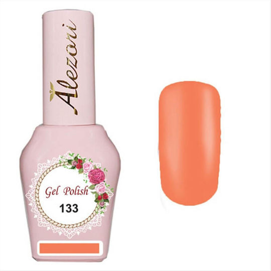 Alezori Neon Halb-permanenter Nagellack 08 15ml 1Stück