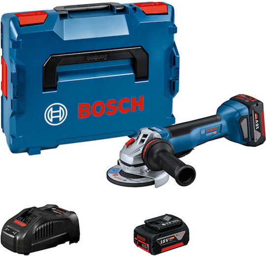 Bosch GWS 18V-10 P Grinder 125mm Battery Brushless 2x5Ah