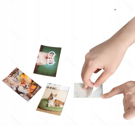 Zink-Fotopapier Mobiler Fotodrucker Laser 20 Stück 2x3