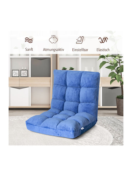 Vielseitiger Sitzsack Pouf Blaue 105x56x15cm