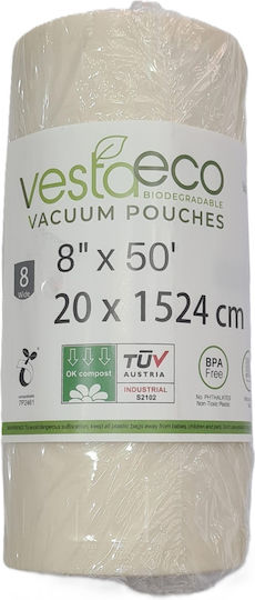 Vesta Precision Σαγρέ Σακούλες για Συσκευές Vacuum 200x150mm 1 Ρολό