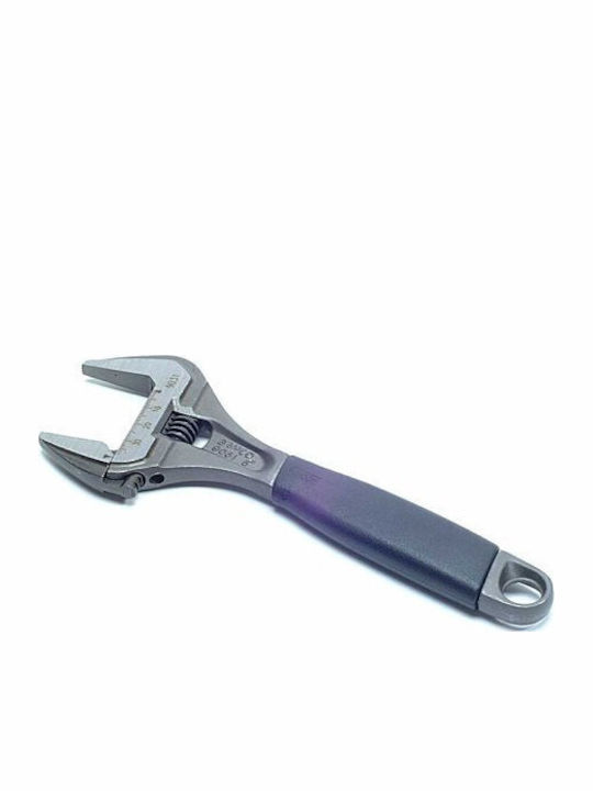 Bahco French Wrench with Adjustable Opening 38mm and Anti-Slip Handle 218mm 8"