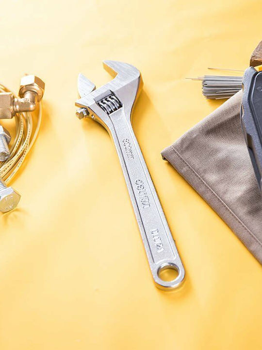 Deli French Wrench with Adjustable Opening 36mm 300mm