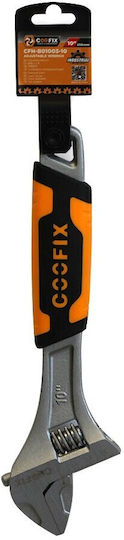 Coofix Γαλλικό Κλειδί Μήκους 250mm με Αντιολισθητική Λαβή