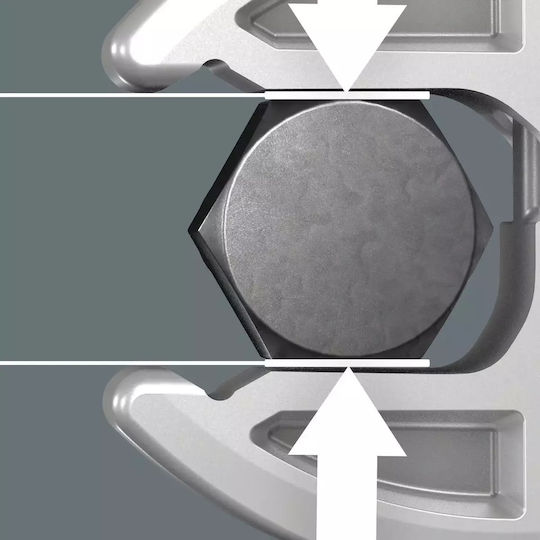 Wera Französischer Schraubenschlüssel Länge 188mm mit einer Maulöffnung von bis zu 16mm