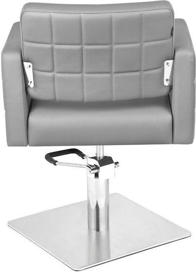 Activeshop Καρέκλα Ηairdresser Gray mit verstellbarer Höhe