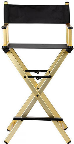 Activeshop Chair for Makeup with Adjustable Height Black