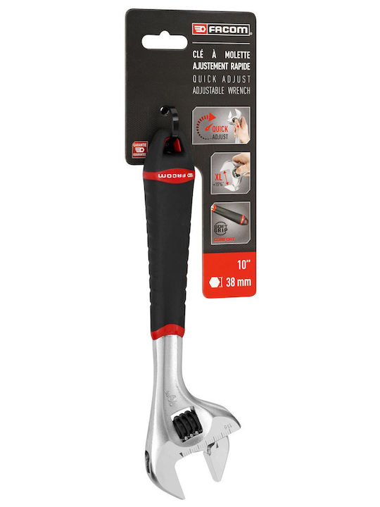 Facom French Wrench with Anti-Slip Handle 254mm
