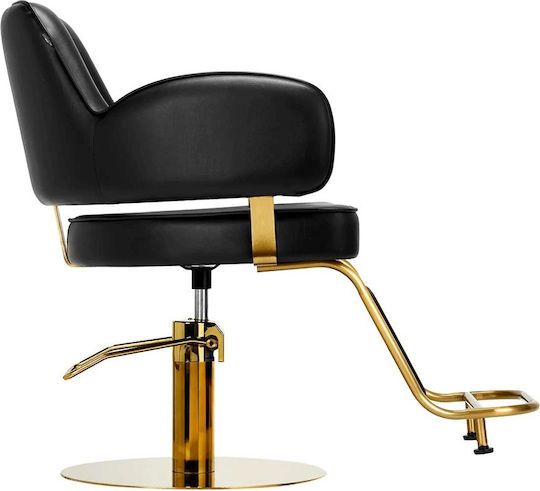 Activeshop Ηairdresser Chair with Adjustable Height Black