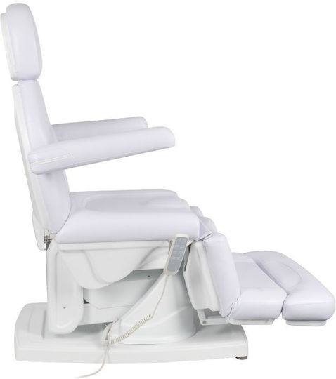 Pedicure Chair with Adjustable Height White