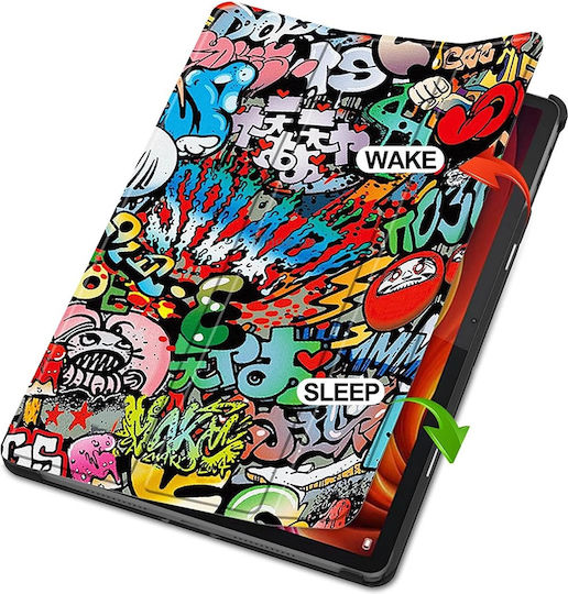 Techsuit Foldpro Flip Cover Ανθεκτική Πολύχρωμη (Lenovo Tab K11 Plus) KF2346051