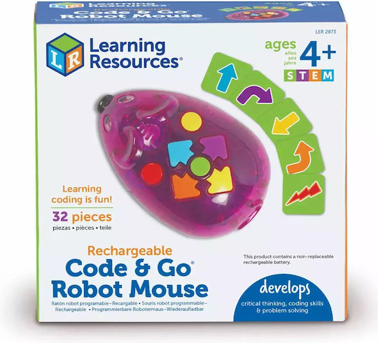 Learning Resources Ηλεκτρονικό Ρομποτικό Παιχνίδι για 4+ ετών