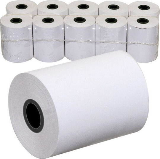 Justnote Cash Register Paper Tape W57xD50mm 25m 48gr/m²