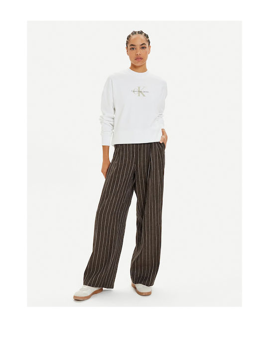 Damen Sweatshirt Weiß