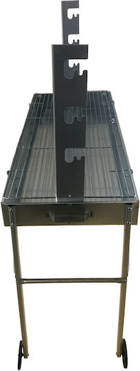 Verzinkt Holzkohlegrill 100cmx40cm