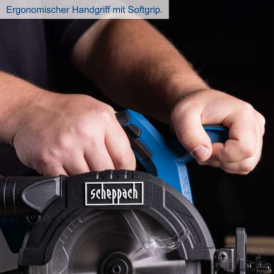 Scheppach 5901816900 Δισκοπρίονο Brushless 20V Solo