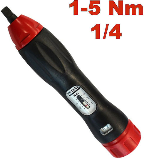 Force Torque Wrench 1/4" 1-5 Nm