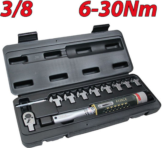 Force Cheie dinamometrică Caroiaj 3/8" Cuplu 6-30 Nm