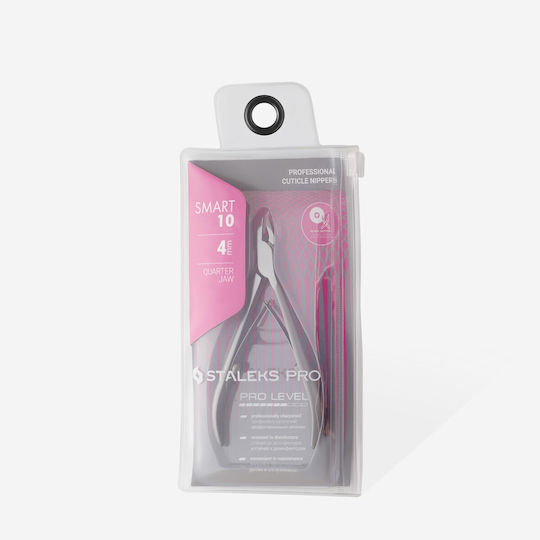 Alezori Smart 10 Πενσάκι Επωνυχίων Inox Δύο Ελατηρίων 10εκ. με Πάχος Λεπίδας 5mm