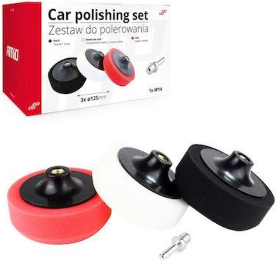 AMiO Polishing Sponge 125mm 4pcs Automotive 02648