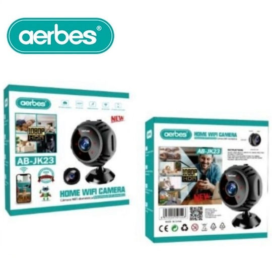 Aerbes Κρυφή Κάμερα WiFi 1080p με Υποδοχή για Κάρτα Μνήμης