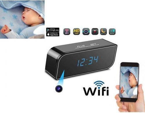 Скрита камера WiFi Часовник