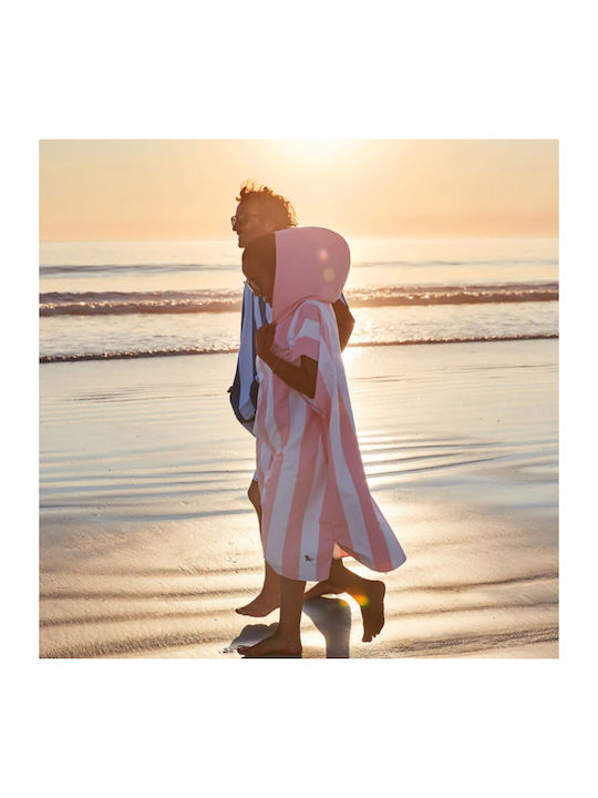 Dock & Bay Quickdry Strandponcho Mikrofaser Rosa