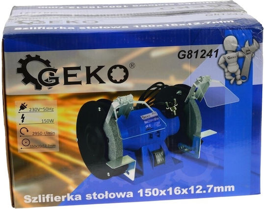 Geko Δίδυμος Τροχός G81241 με Ισχύ 150 Watt