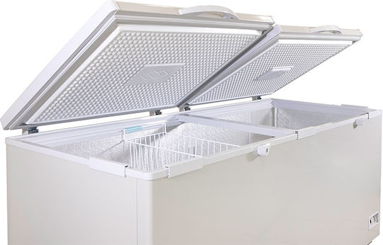 Ventus Επαγγελματικός Καταψύκτης Μπαούλο 677lt & 325W με 2 Πόρτες Π194.5 x Β79.7 x Υ82.5εκ.