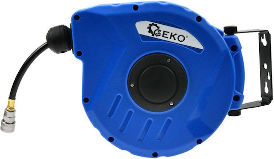 Geko G03190 Luftschlauch 10m mit Rolle 8x12mm