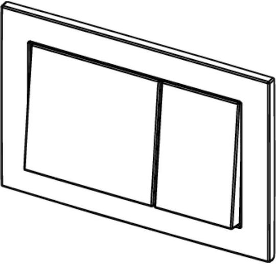 Tece Flush Plate Dual Flush