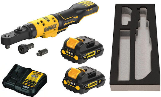 Dewalt Ηλεκτρική Καστάνια Μπαταρίας Λιθίου 12V 2x3Ah με Θήκη