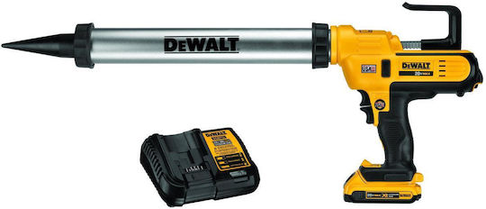 DEWALT Πιστόλι Σιλικόνης Μπαταρίας 18V 1x2Ah με Θήκη
