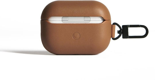 Mujjo Калъф Кожа в Кафяв цвят за Apple AirPods Pro 2