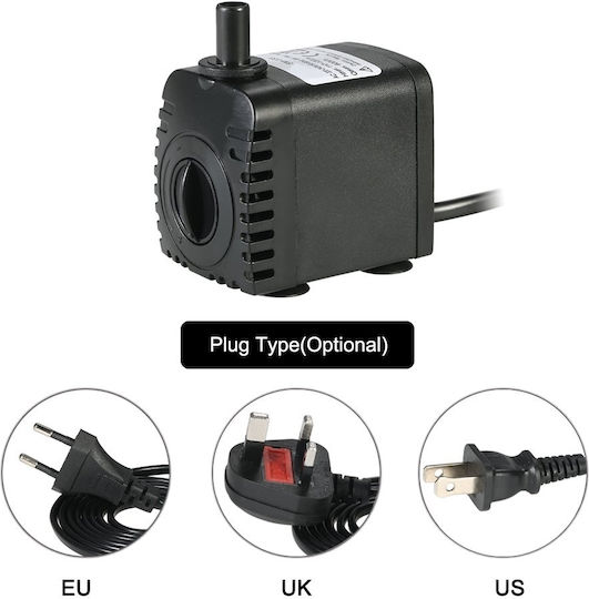 Decdeal 600l/h 10w Submersible Water Fountain & Lake Pump SM-039
