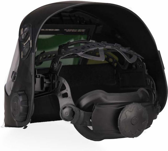 Helix Electronic Welding Helmet Optical Field 116x81mm Panoramic Black