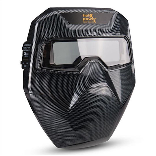 Helix Welding Glasses with 122.5x35mm Visual Field Black