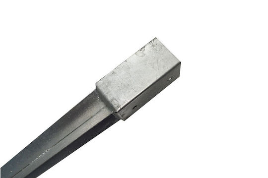 Woodware Basis für Gartenpergola aus Metall 9x9cm 1Stück