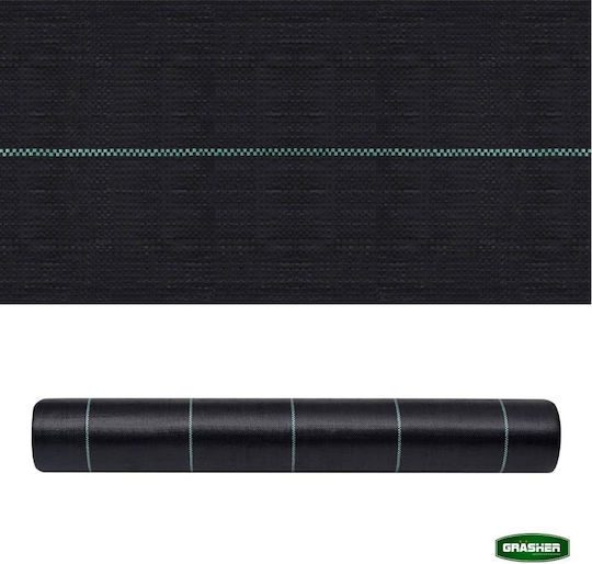Grasher 100999 Ground Cover Fabric 95gr/m² 3x50m Black